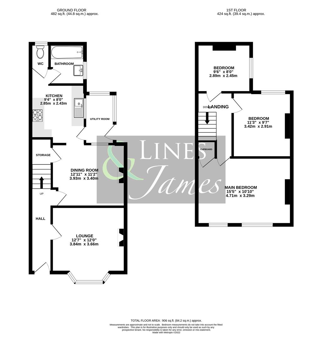 Floorplan for Swindon Road, Horsham